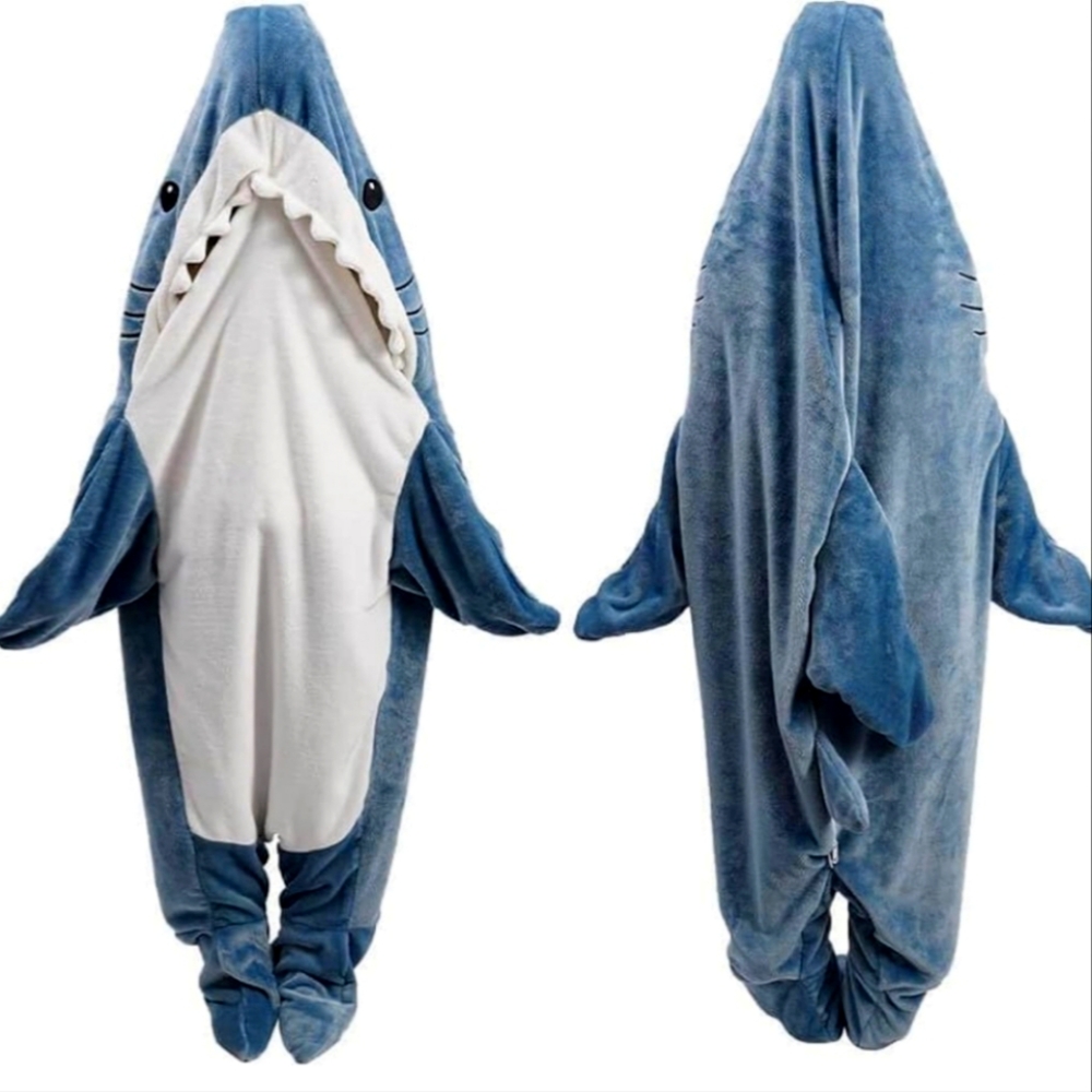 Wearable Shark Blanket